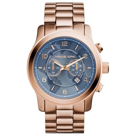 michael kors rose gold mens watch uk|rose gold mk watch men.